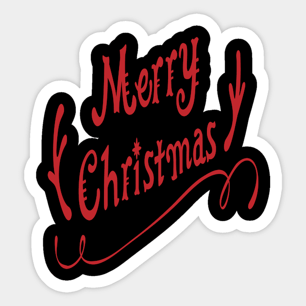 merry christmas tree Sticker by karascom